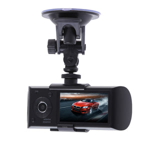 2.7 inch Car DVR Full HD 1080P Camera Dual Lens Dashcam  Night Vision Support GPS