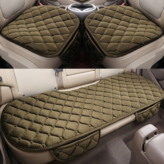 3 Piece Set Warm Car Seat Pads