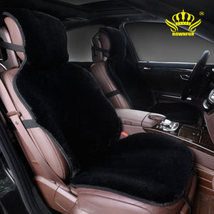 Luxurious 2 Front car seat covers faux fur