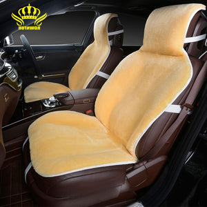 Luxurious 2 Front car seat covers faux fur