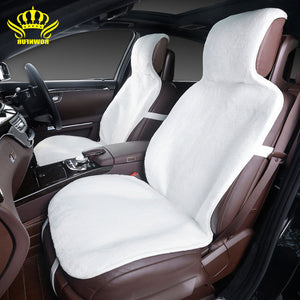 Luxurious 2 Front car seat covers faux fur