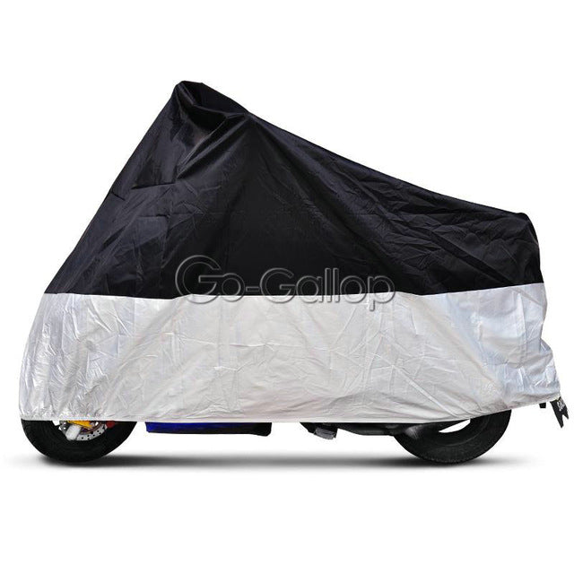 Waterproof Motorcycle Dust Cover in outdoor