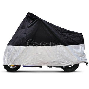 Waterproof Motorcycle Dust Cover in outdoor