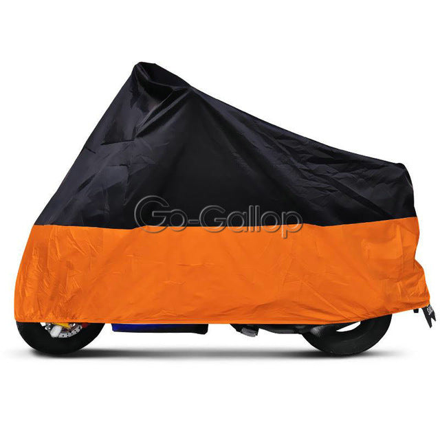 Waterproof Motorcycle Dust Cover in outdoor