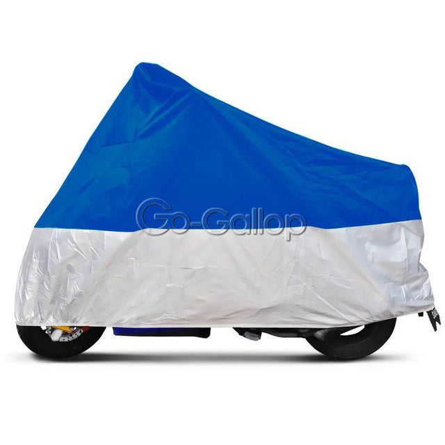 Waterproof Motorcycle Dust Cover in outdoor