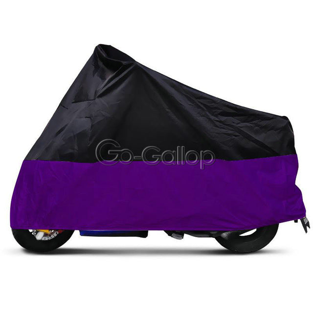 Waterproof Motorcycle Dust Cover in outdoor