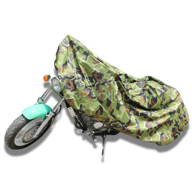 Waterproof Motorcycle Dust Cover in outdoor