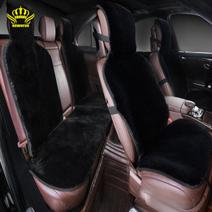 Plush Faux Fur Seat Covers